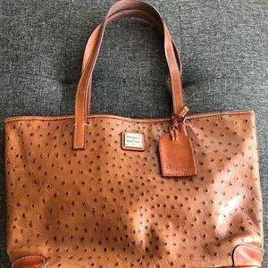 Dooney Bourke Ostrich Shopper